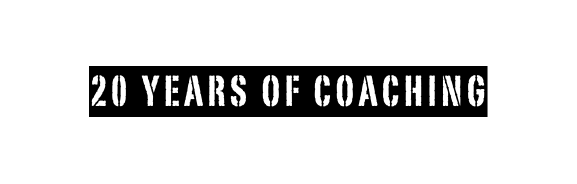 20 Years of coaching